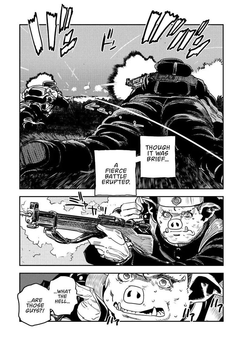 Orcsen Oukokushi - Yaban na Ooku no Kuni wa, Ikanishite Heiwa na Elf no Kuni wo Yakiharau ni Itatta ka Chapter 16 page 36