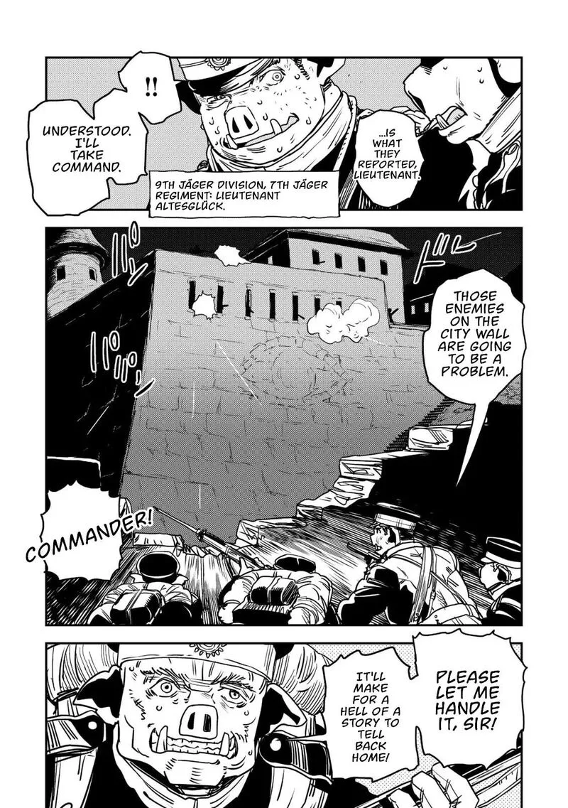 Orcsen Oukokushi - Yaban na Ooku no Kuni wa, Ikanishite Heiwa na Elf no Kuni wo Yakiharau ni Itatta ka Chapter 16 page 43