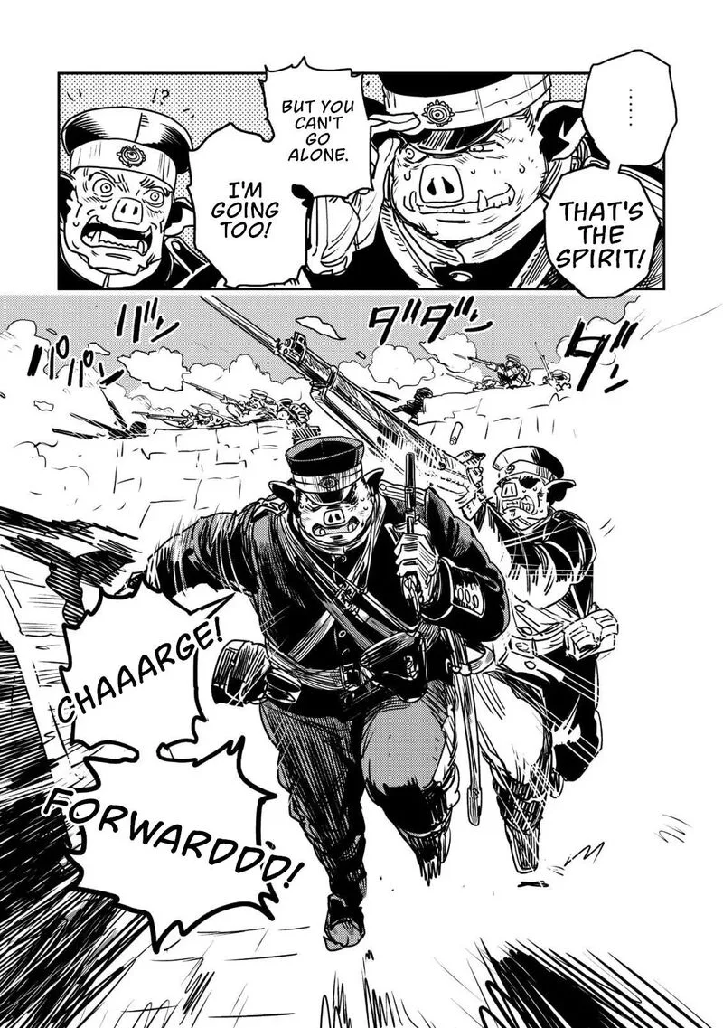 Orcsen Oukokushi - Yaban na Ooku no Kuni wa, Ikanishite Heiwa na Elf no Kuni wo Yakiharau ni Itatta ka Chapter 16 page 44