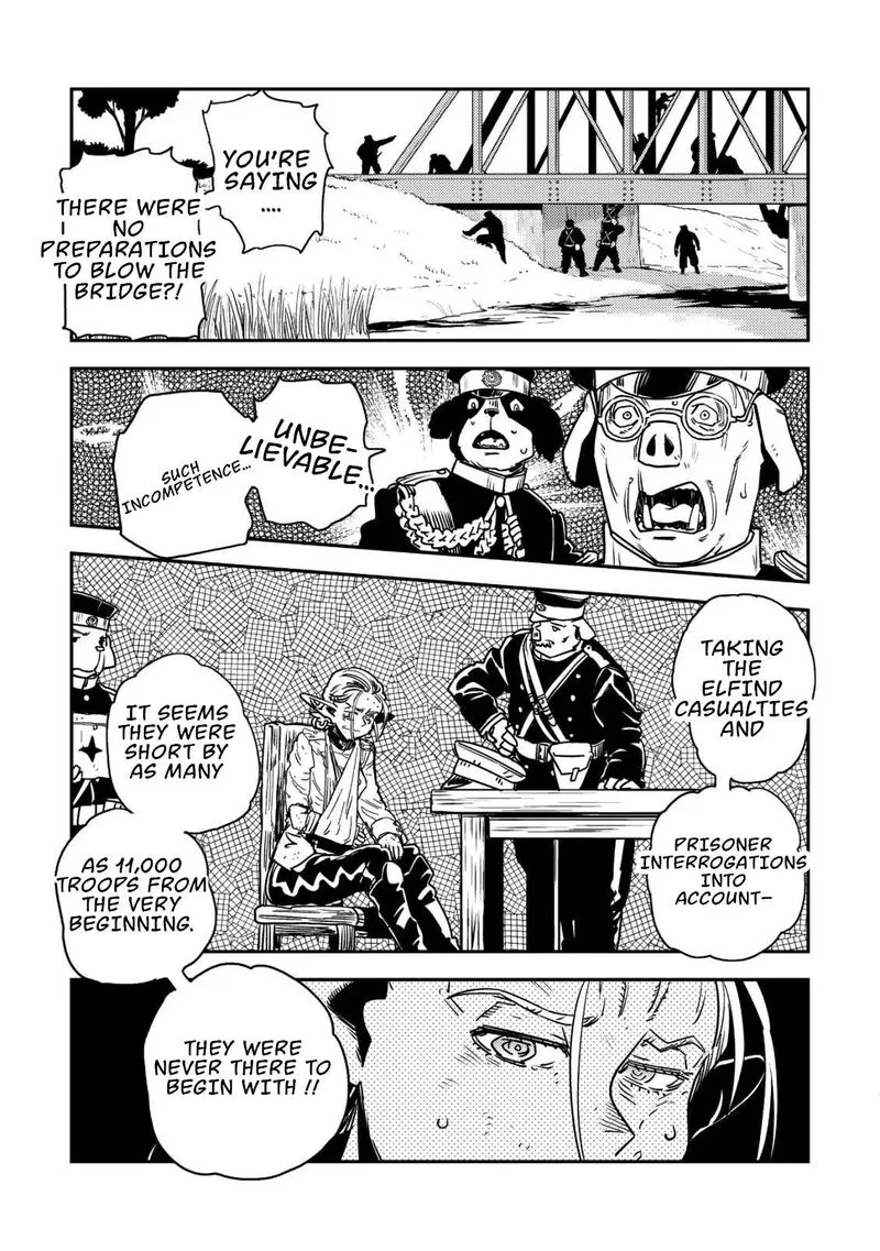 Orcsen Oukokushi - Yaban na Ooku no Kuni wa, Ikanishite Heiwa na Elf no Kuni wo Yakiharau ni Itatta ka Chapter 16 page 51