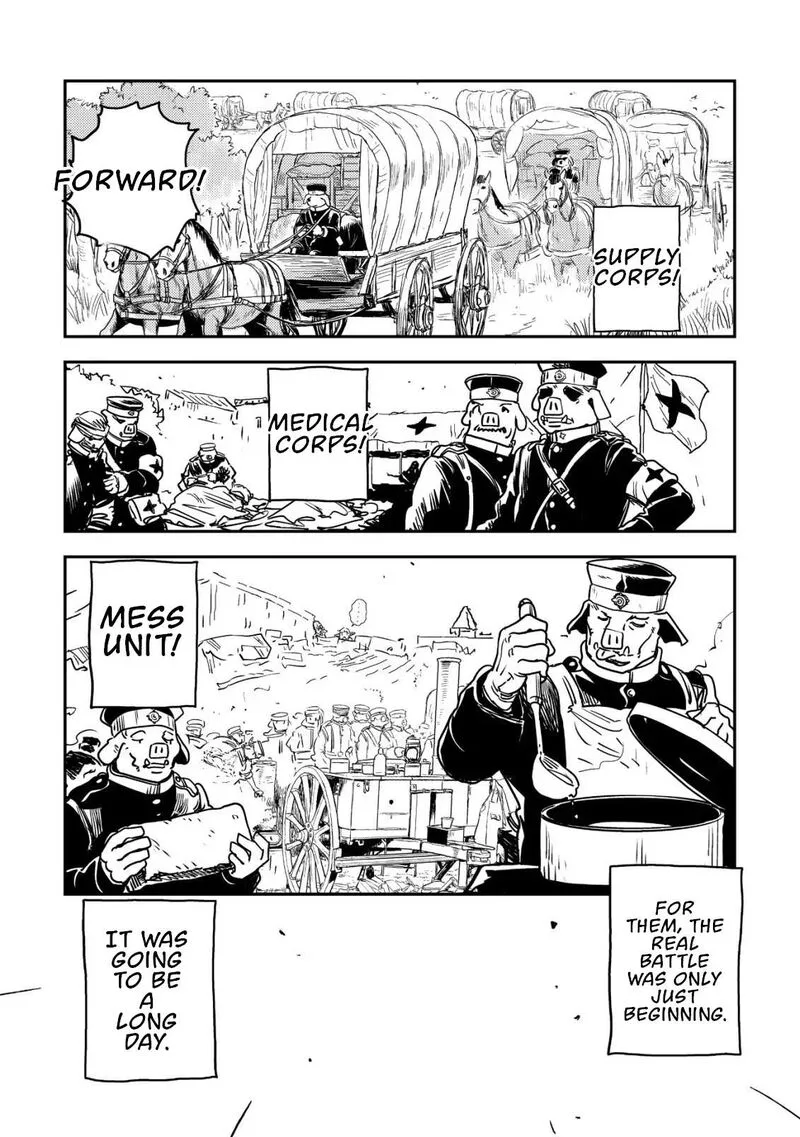 Orcsen Oukokushi - Yaban na Ooku no Kuni wa, Ikanishite Heiwa na Elf no Kuni wo Yakiharau ni Itatta ka Chapter 16 page 50