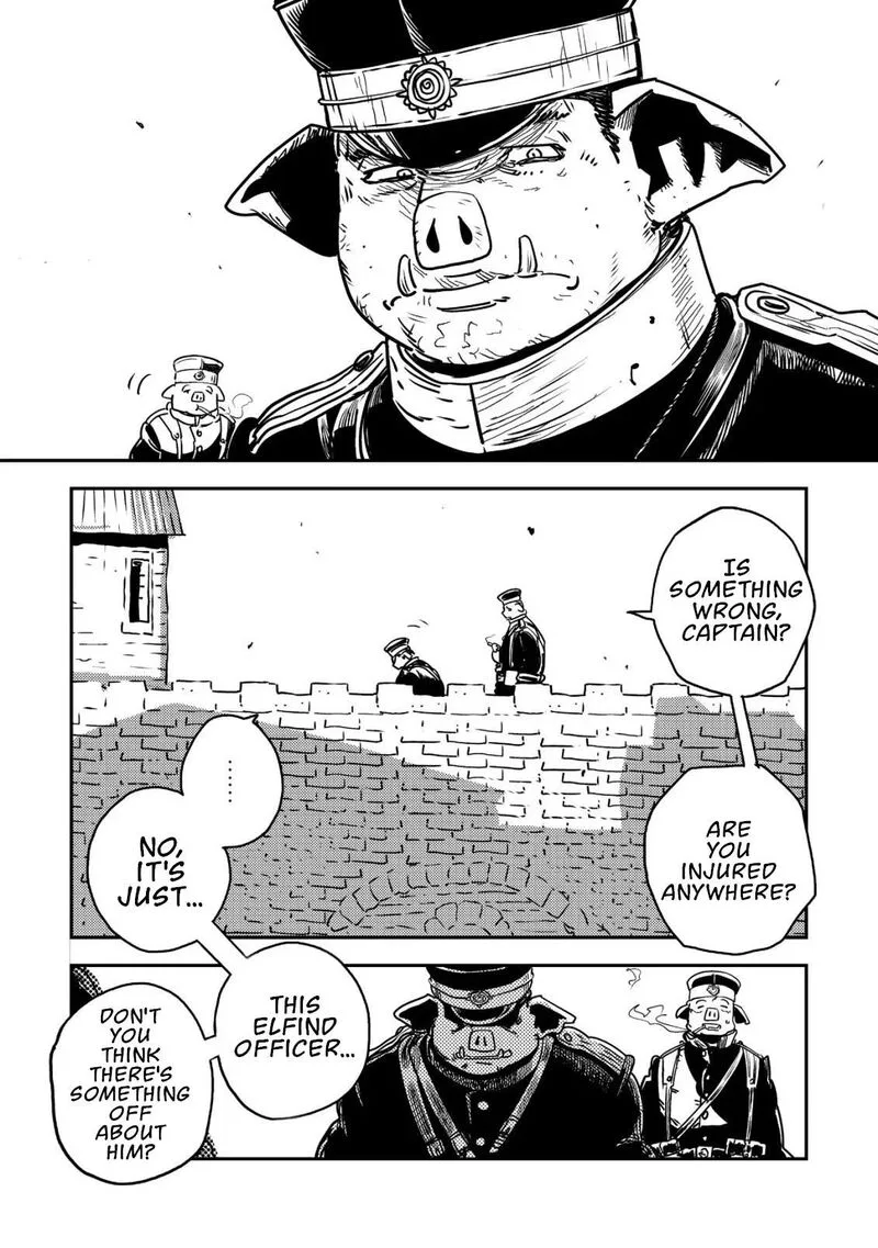 Orcsen Oukokushi - Yaban na Ooku no Kuni wa, Ikanishite Heiwa na Elf no Kuni wo Yakiharau ni Itatta ka Chapter 16 page 54