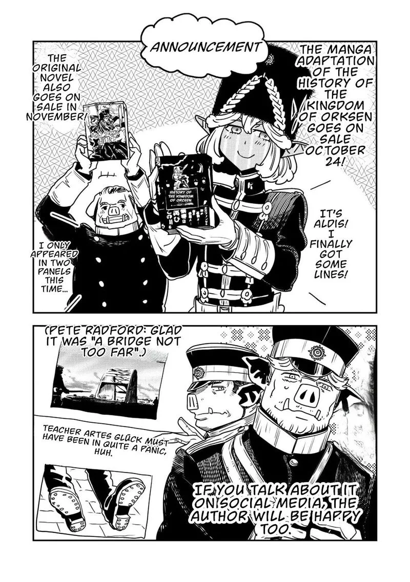 Orcsen Oukokushi - Yaban na Ooku no Kuni wa, Ikanishite Heiwa na Elf no Kuni wo Yakiharau ni Itatta ka Chapter 16 page 63