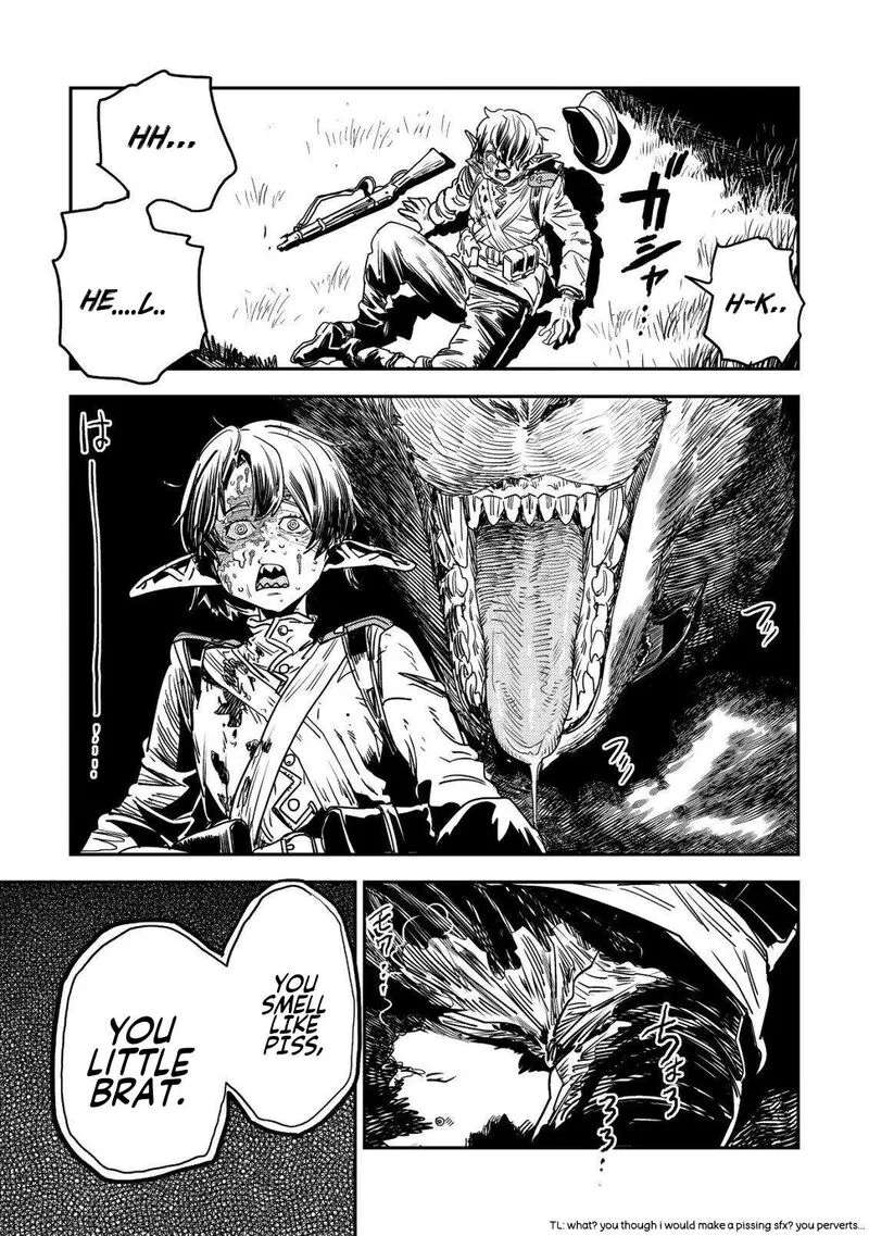 Orcsen Oukokushi - Yaban na Ooku no Kuni wa, Ikanishite Heiwa na Elf no Kuni wo Yakiharau ni Itatta ka Chapter 17.1 page 12