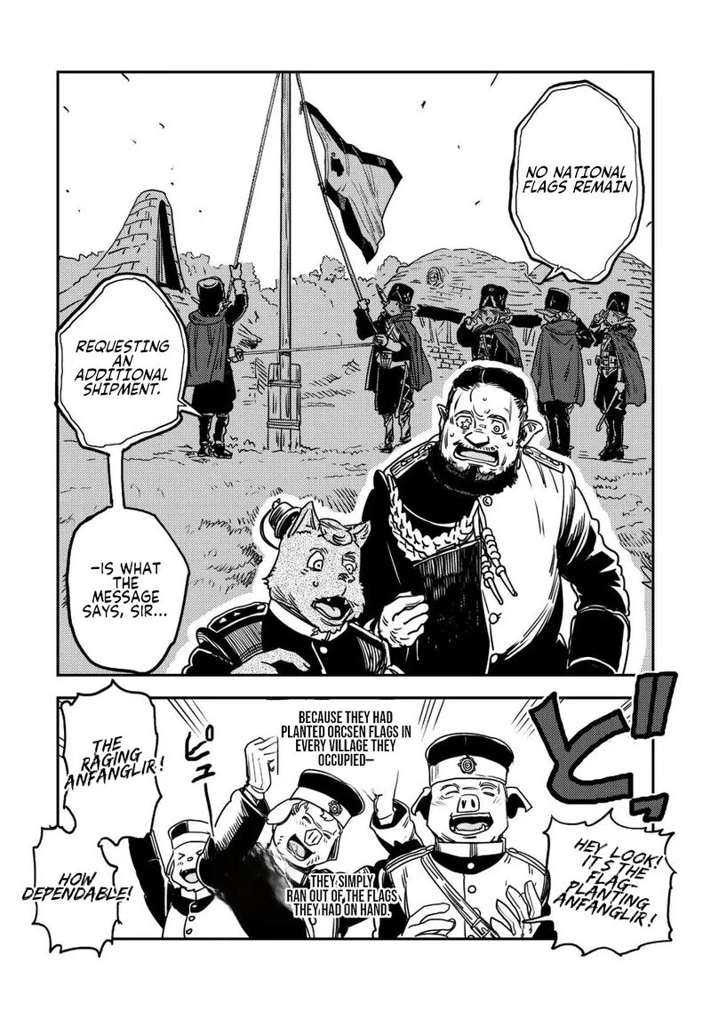 Orcsen Oukokushi - Yaban na Ooku no Kuni wa, Ikanishite Heiwa na Elf no Kuni wo Yakiharau ni Itatta ka Chapter 17.2 page 3