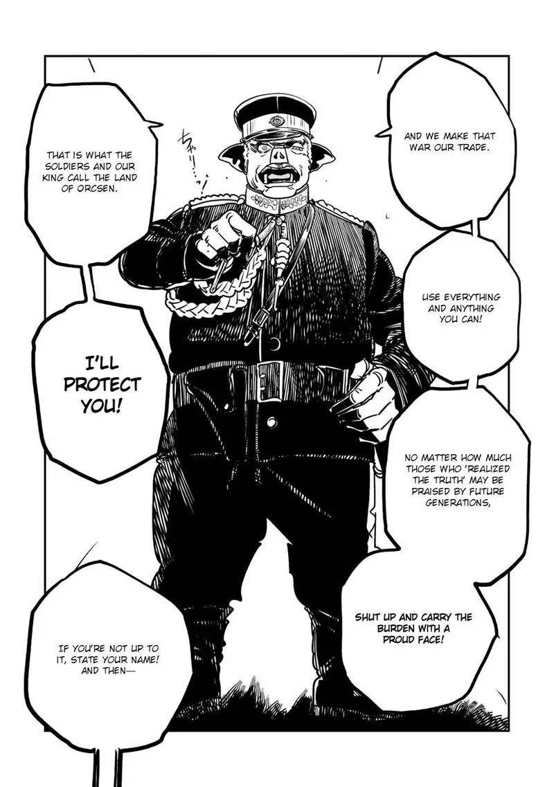 Orcsen Oukokushi - Yaban na Ooku no Kuni wa, Ikanishite Heiwa na Elf no Kuni wo Yakiharau ni Itatta ka Chapter 18 page 33