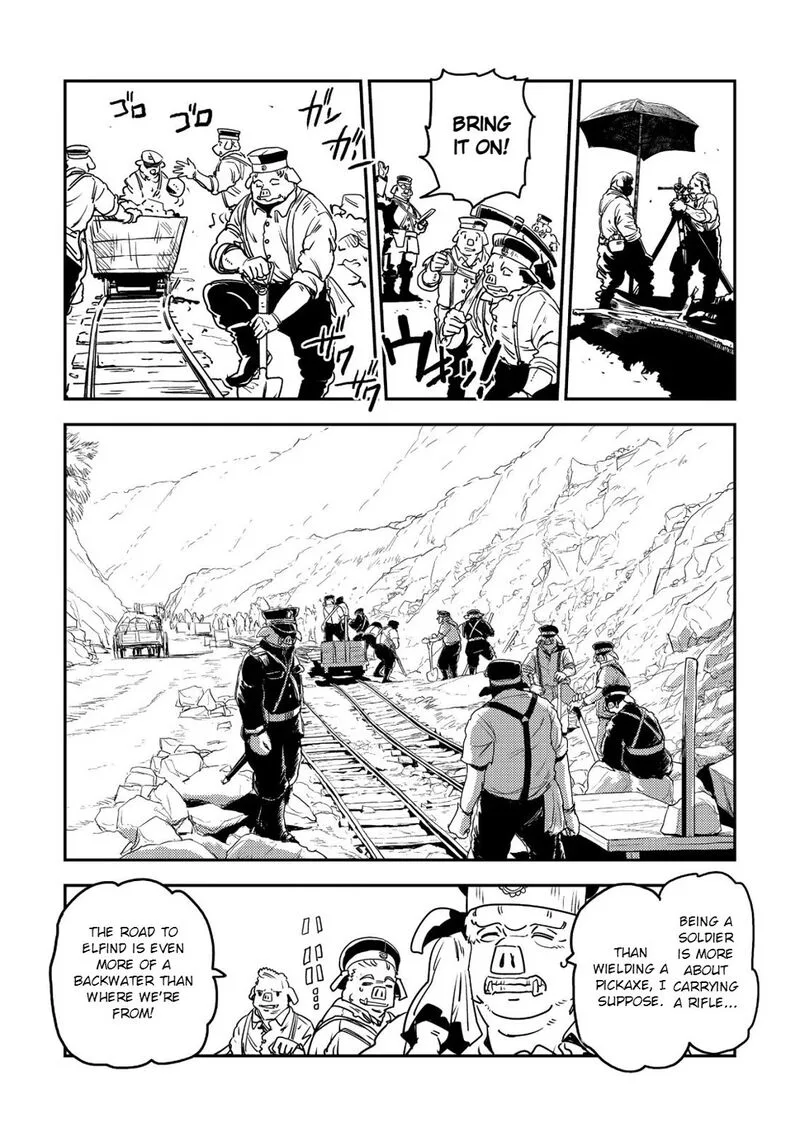 Orcsen Oukokushi - Yaban na Ooku no Kuni wa, Ikanishite Heiwa na Elf no Kuni wo Yakiharau ni Itatta ka Chapter 18 page 17
