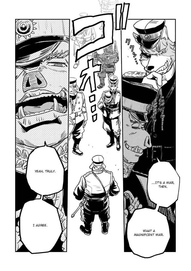 Orcsen Oukokushi - Yaban na Ooku no Kuni wa, Ikanishite Heiwa na Elf no Kuni wo Yakiharau ni Itatta ka Chapter 18 page 32