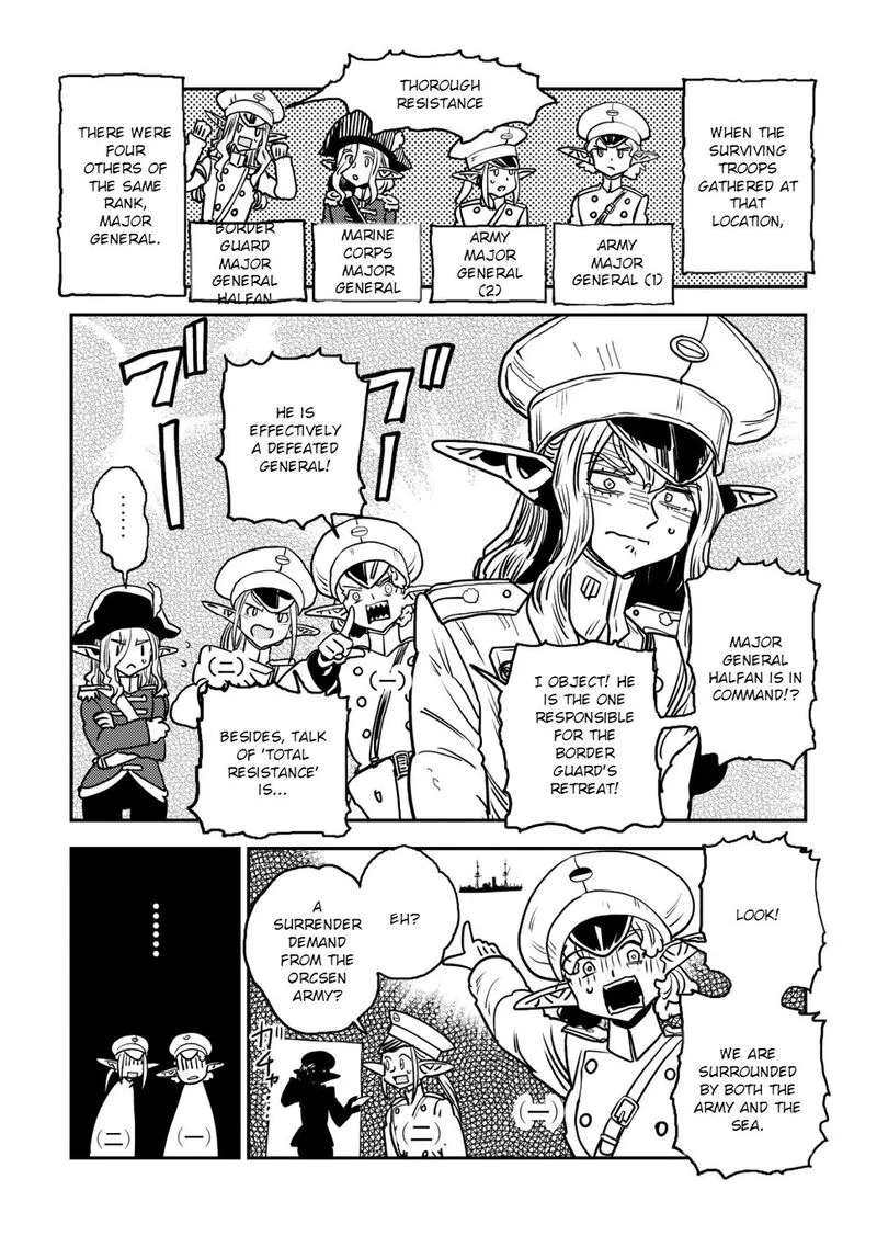 Orcsen Oukokushi - Yaban na Ooku no Kuni wa, Ikanishite Heiwa na Elf no Kuni wo Yakiharau ni Itatta ka Chapter 18 page 37
