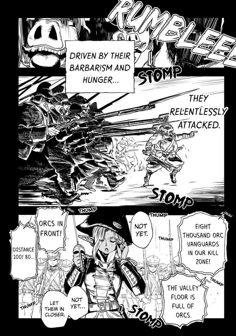 Orcsen Oukokushi - Yaban na Ooku no Kuni wa, Ikanishite Heiwa na Elf no Kuni wo Yakiharau ni Itatta ka Chapter 2 page 3