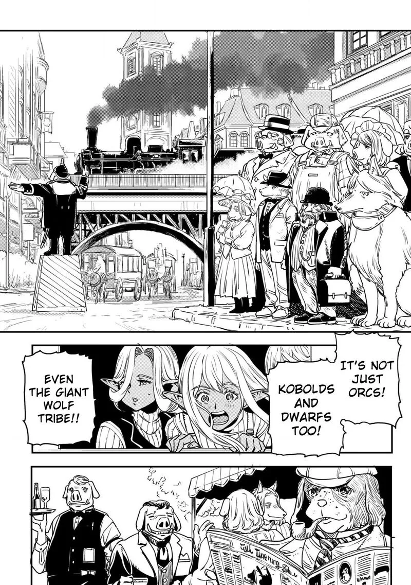 Orcsen Oukokushi - Yaban na Ooku no Kuni wa, Ikanishite Heiwa na Elf no Kuni wo Yakiharau ni Itatta ka Chapter 2 page 12