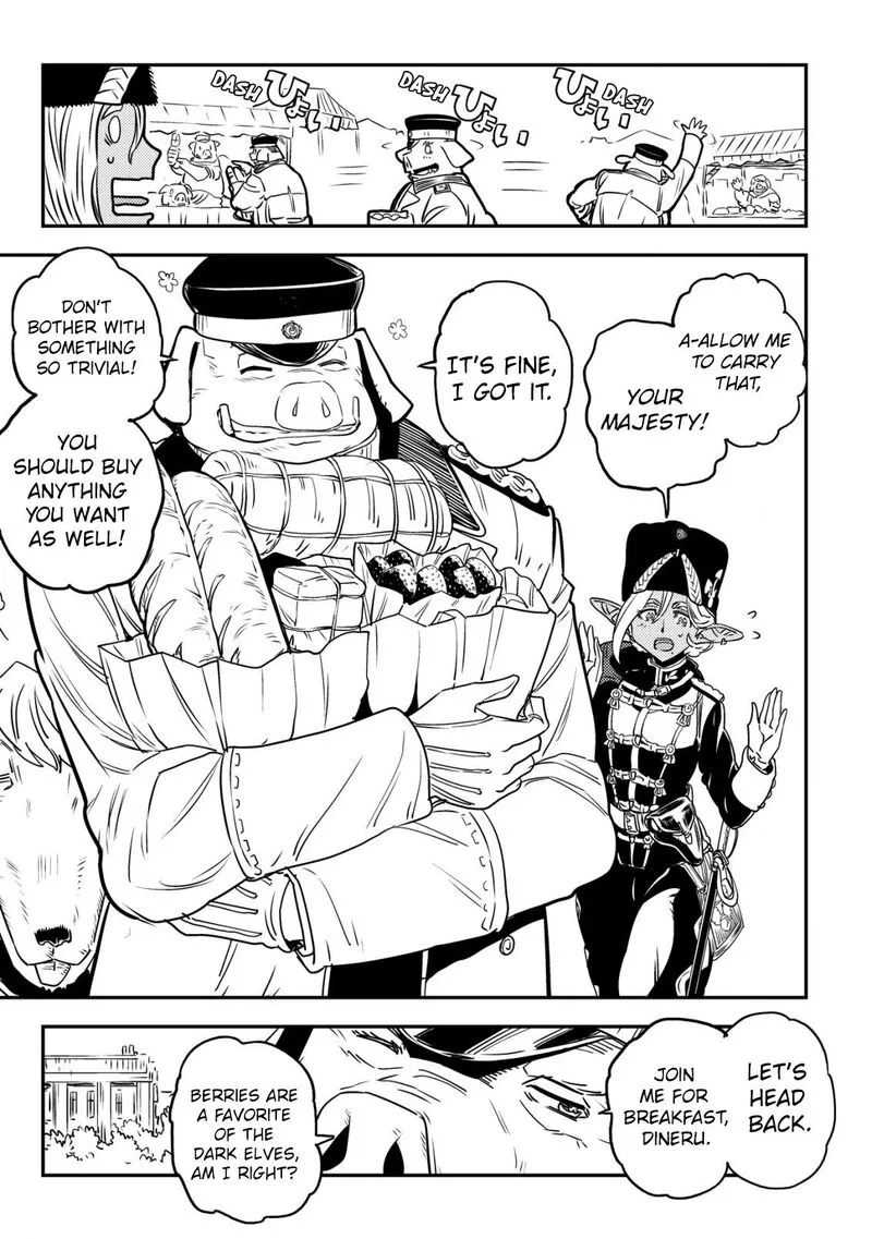Orcsen Oukokushi - Yaban na Ooku no Kuni wa, Ikanishite Heiwa na Elf no Kuni wo Yakiharau ni Itatta ka Chapter 2 page 37