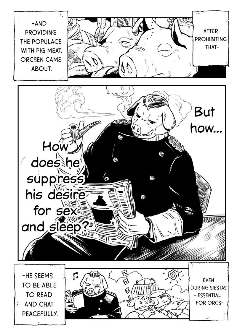 Orcsen Oukokushi - Yaban na Ooku no Kuni wa, Ikanishite Heiwa na Elf no Kuni wo Yakiharau ni Itatta ka Chapter 2 page 54