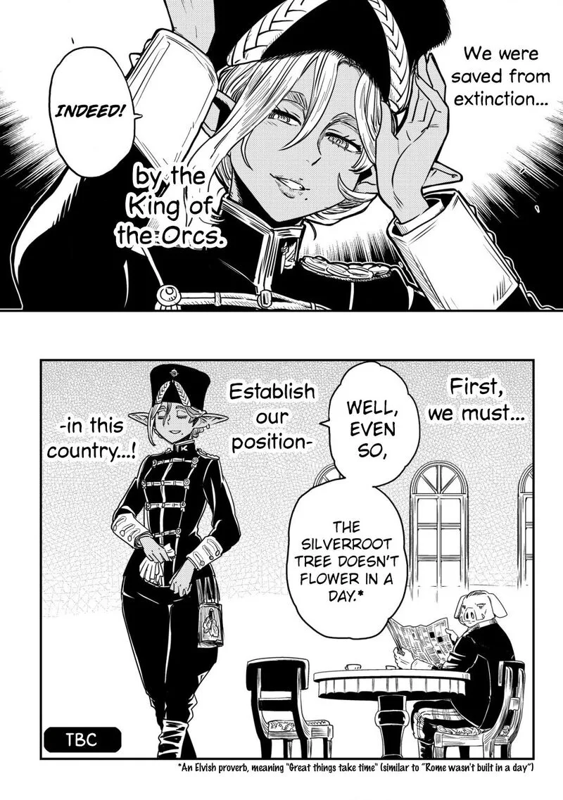 Orcsen Oukokushi - Yaban na Ooku no Kuni wa, Ikanishite Heiwa na Elf no Kuni wo Yakiharau ni Itatta ka Chapter 2 page 56