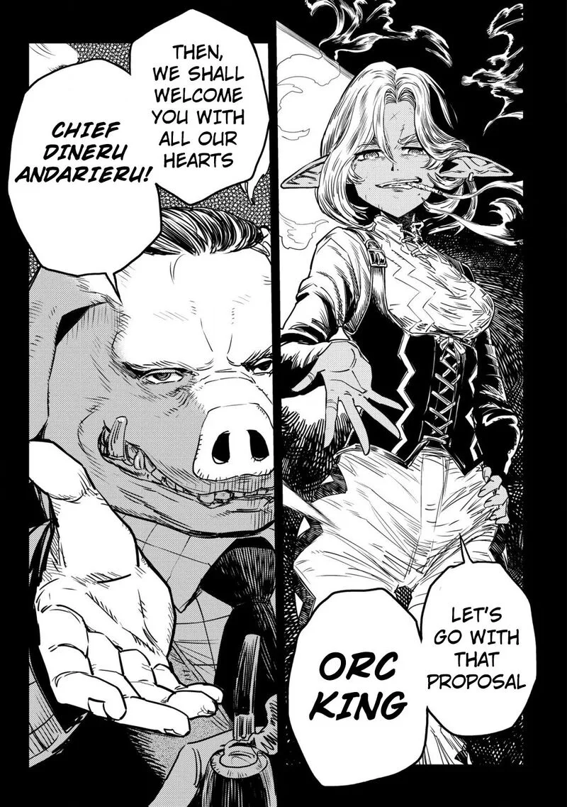 Orcsen Oukokushi - Yaban na Ooku no Kuni wa, Ikanishite Heiwa na Elf no Kuni wo Yakiharau ni Itatta ka Chapter 3 page 6