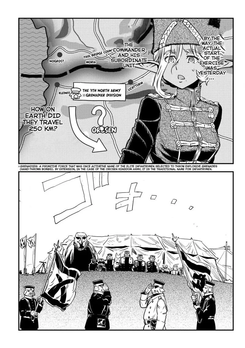 Orcsen Oukokushi - Yaban na Ooku no Kuni wa, Ikanishite Heiwa na Elf no Kuni wo Yakiharau ni Itatta ka Chapter 3 page 35