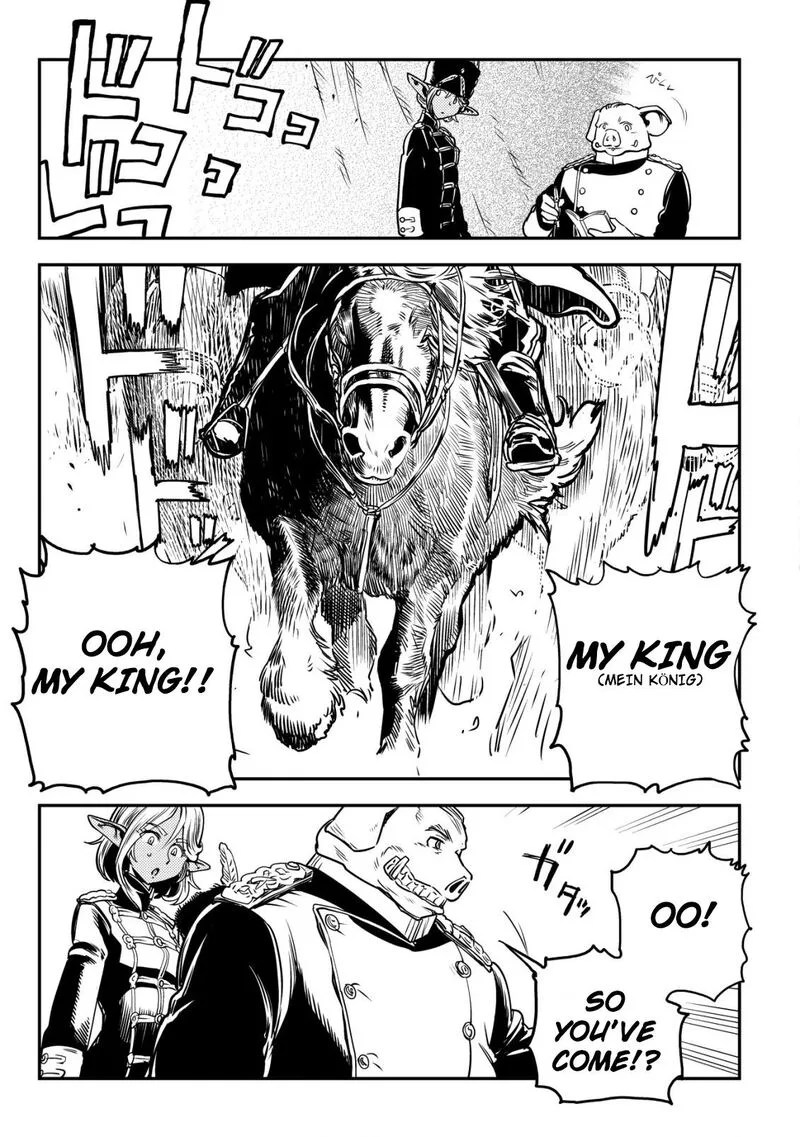 Orcsen Oukokushi - Yaban na Ooku no Kuni wa, Ikanishite Heiwa na Elf no Kuni wo Yakiharau ni Itatta ka Chapter 3 page 28