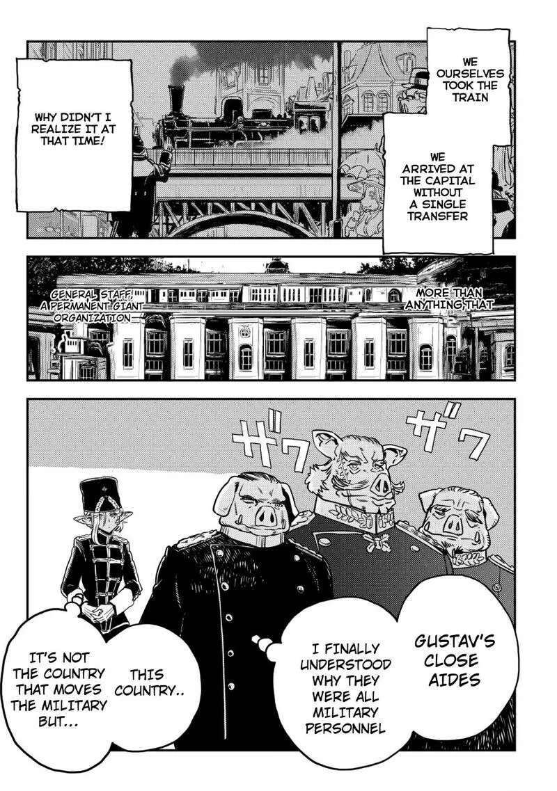 Orcsen Oukokushi - Yaban na Ooku no Kuni wa, Ikanishite Heiwa na Elf no Kuni wo Yakiharau ni Itatta ka Chapter 3 page 38