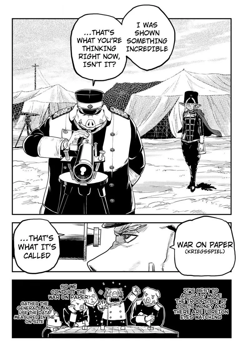 Orcsen Oukokushi - Yaban na Ooku no Kuni wa, Ikanishite Heiwa na Elf no Kuni wo Yakiharau ni Itatta ka Chapter 3 page 45