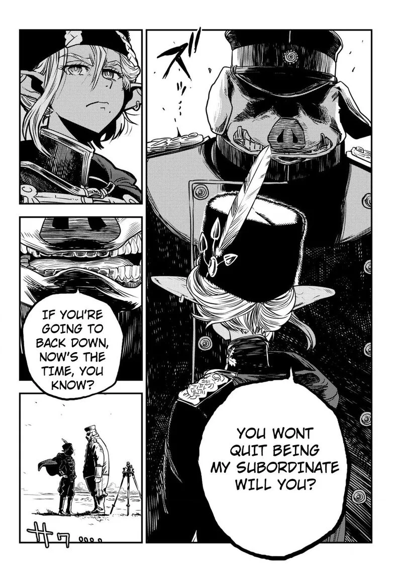 Orcsen Oukokushi - Yaban na Ooku no Kuni wa, Ikanishite Heiwa na Elf no Kuni wo Yakiharau ni Itatta ka Chapter 3 page 47