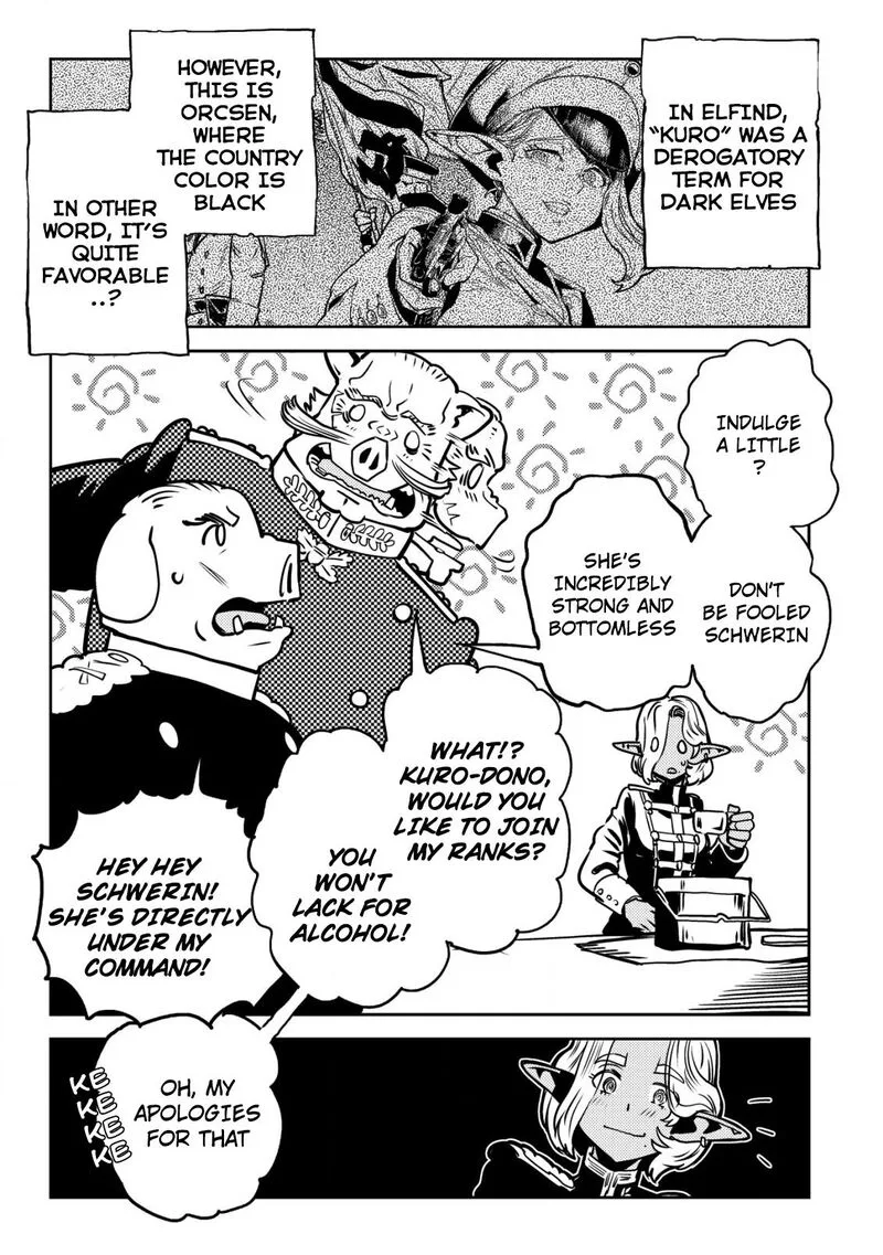 Orcsen Oukokushi - Yaban na Ooku no Kuni wa, Ikanishite Heiwa na Elf no Kuni wo Yakiharau ni Itatta ka Chapter 4 page 30