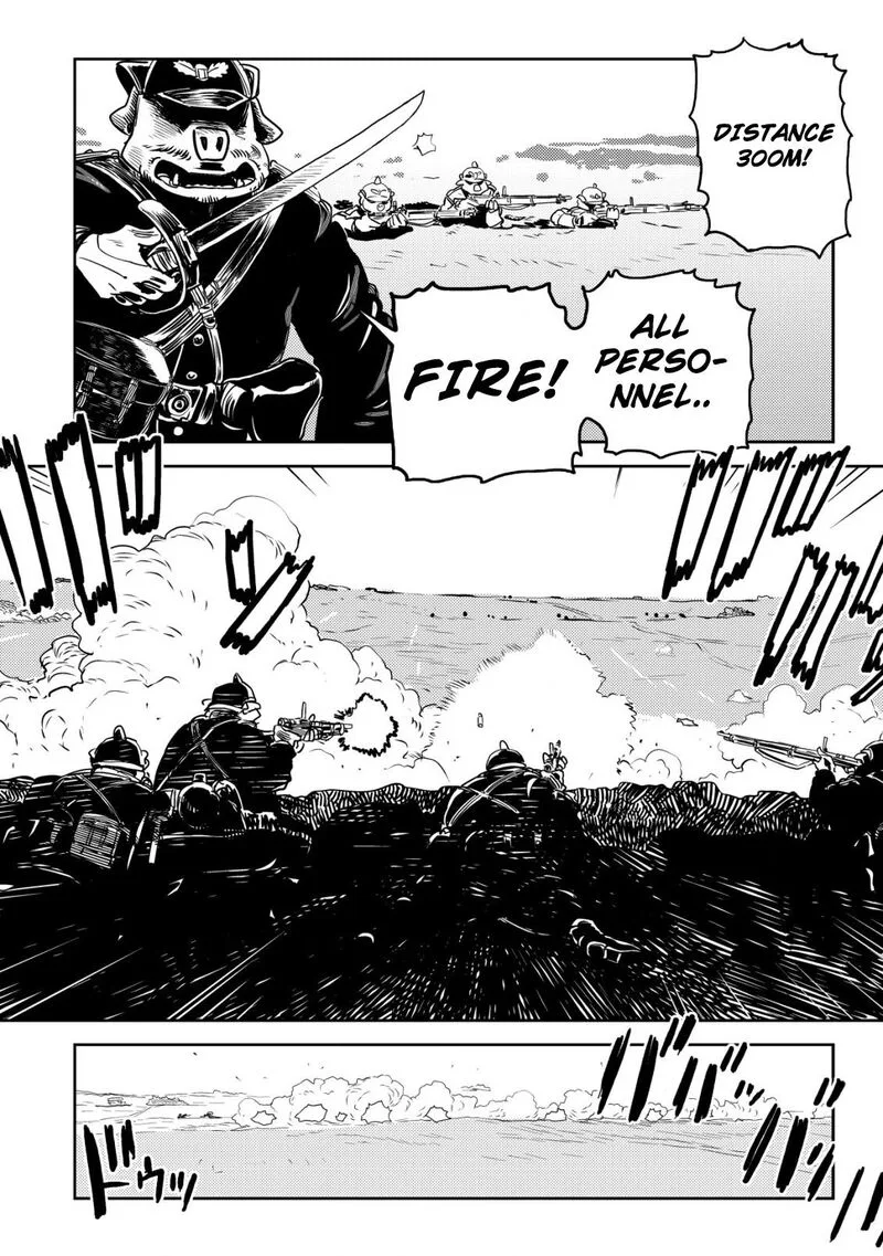 Orcsen Oukokushi - Yaban na Ooku no Kuni wa, Ikanishite Heiwa na Elf no Kuni wo Yakiharau ni Itatta ka Chapter 4 page 49