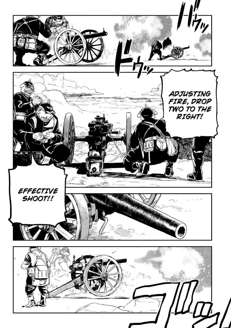 Orcsen Oukokushi - Yaban na Ooku no Kuni wa, Ikanishite Heiwa na Elf no Kuni wo Yakiharau ni Itatta ka Chapter 4 page 54