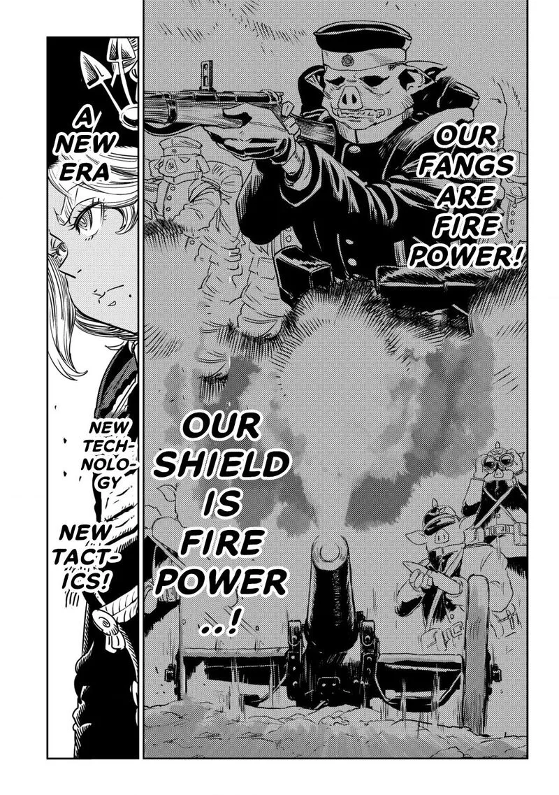 Orcsen Oukokushi - Yaban na Ooku no Kuni wa, Ikanishite Heiwa na Elf no Kuni wo Yakiharau ni Itatta ka Chapter 4 page 53