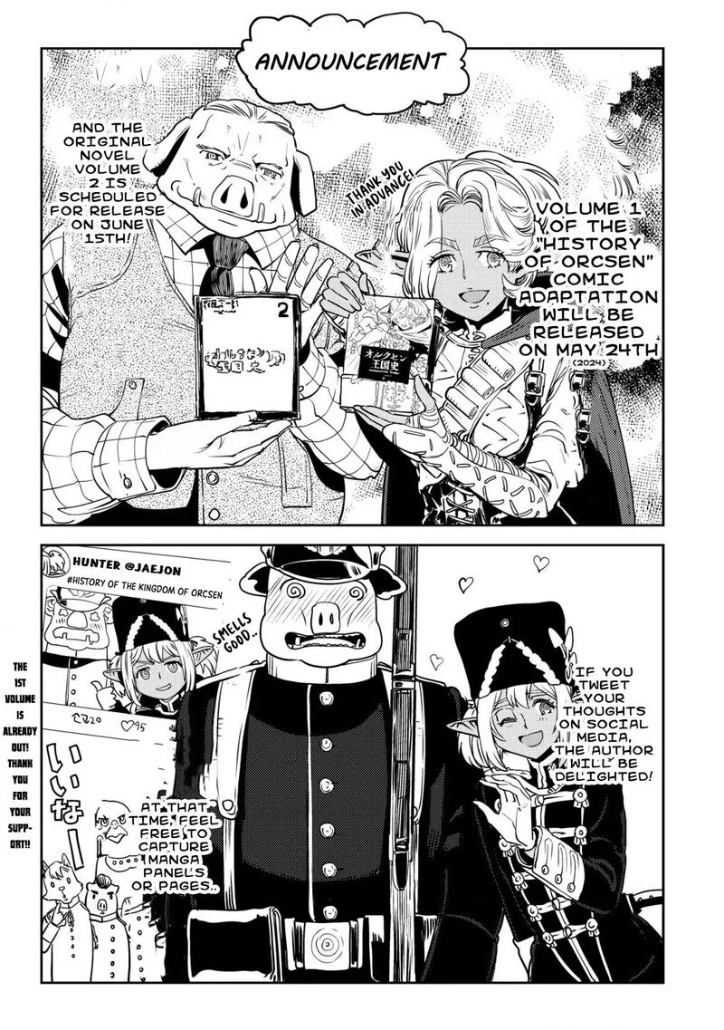 Orcsen Oukokushi - Yaban na Ooku no Kuni wa, Ikanishite Heiwa na Elf no Kuni wo Yakiharau ni Itatta ka Chapter 4 page 62