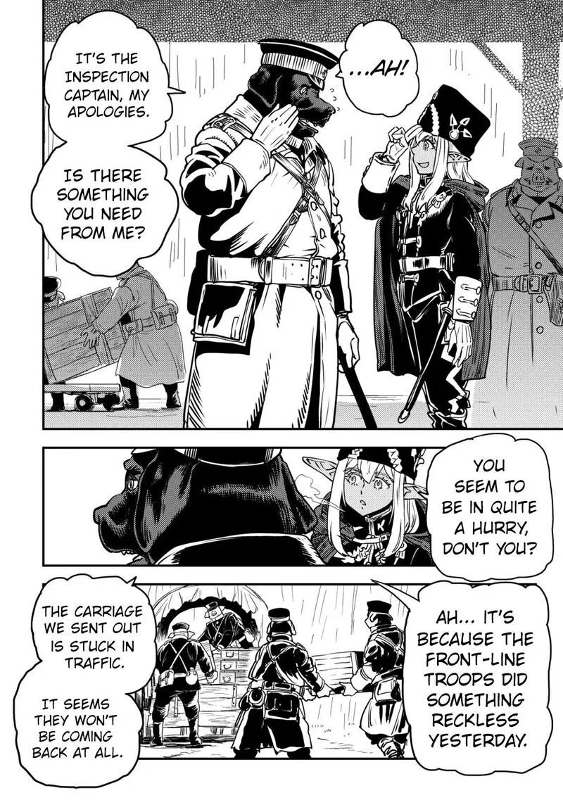 Orcsen Oukokushi - Yaban na Ooku no Kuni wa, Ikanishite Heiwa na Elf no Kuni wo Yakiharau ni Itatta ka Chapter 5 page 13