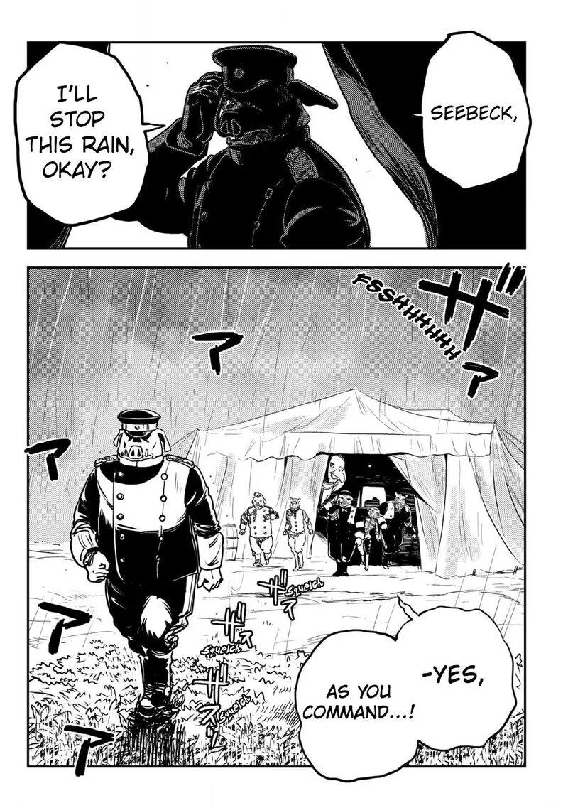 Orcsen Oukokushi - Yaban na Ooku no Kuni wa, Ikanishite Heiwa na Elf no Kuni wo Yakiharau ni Itatta ka Chapter 5 page 28