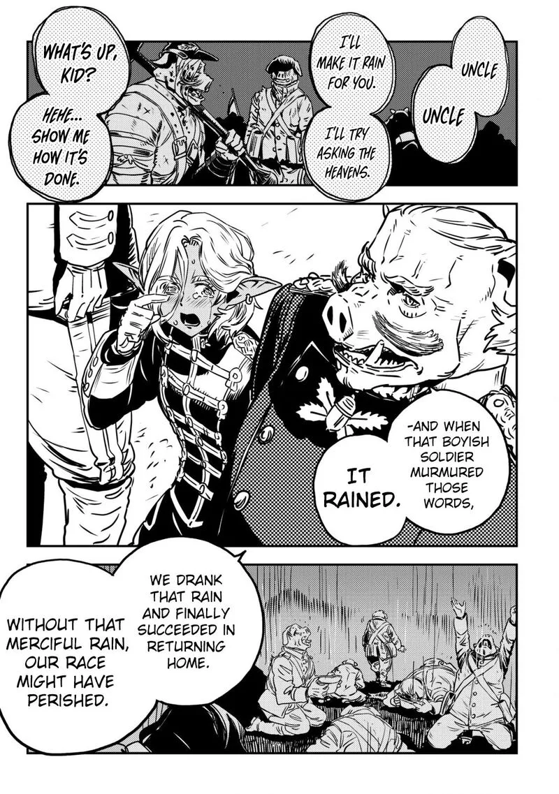 Orcsen Oukokushi - Yaban na Ooku no Kuni wa, Ikanishite Heiwa na Elf no Kuni wo Yakiharau ni Itatta ka Chapter 5 page 40
