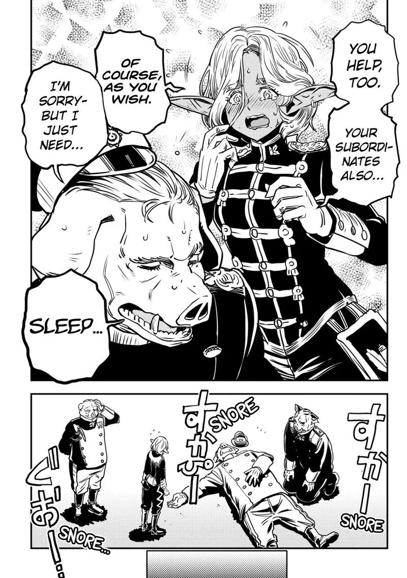 Orcsen Oukokushi - Yaban na Ooku no Kuni wa, Ikanishite Heiwa na Elf no Kuni wo Yakiharau ni Itatta ka Chapter 5 page 43