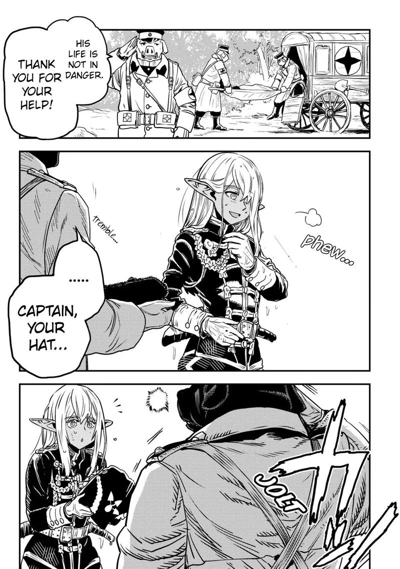 Orcsen Oukokushi - Yaban na Ooku no Kuni wa, Ikanishite Heiwa na Elf no Kuni wo Yakiharau ni Itatta ka Chapter 5 page 46