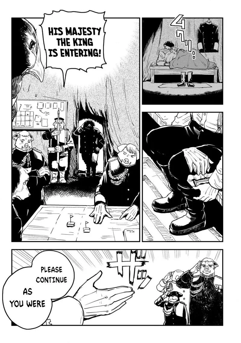 Orcsen Oukokushi - Yaban na Ooku no Kuni wa, Ikanishite Heiwa na Elf no Kuni wo Yakiharau ni Itatta ka Chapter 6 page 4