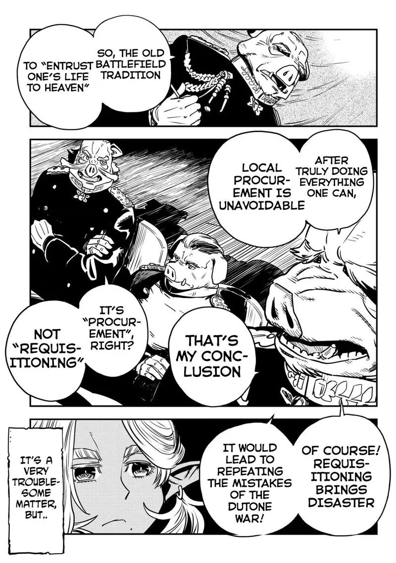 Orcsen Oukokushi - Yaban na Ooku no Kuni wa, Ikanishite Heiwa na Elf no Kuni wo Yakiharau ni Itatta ka Chapter 6 page 9