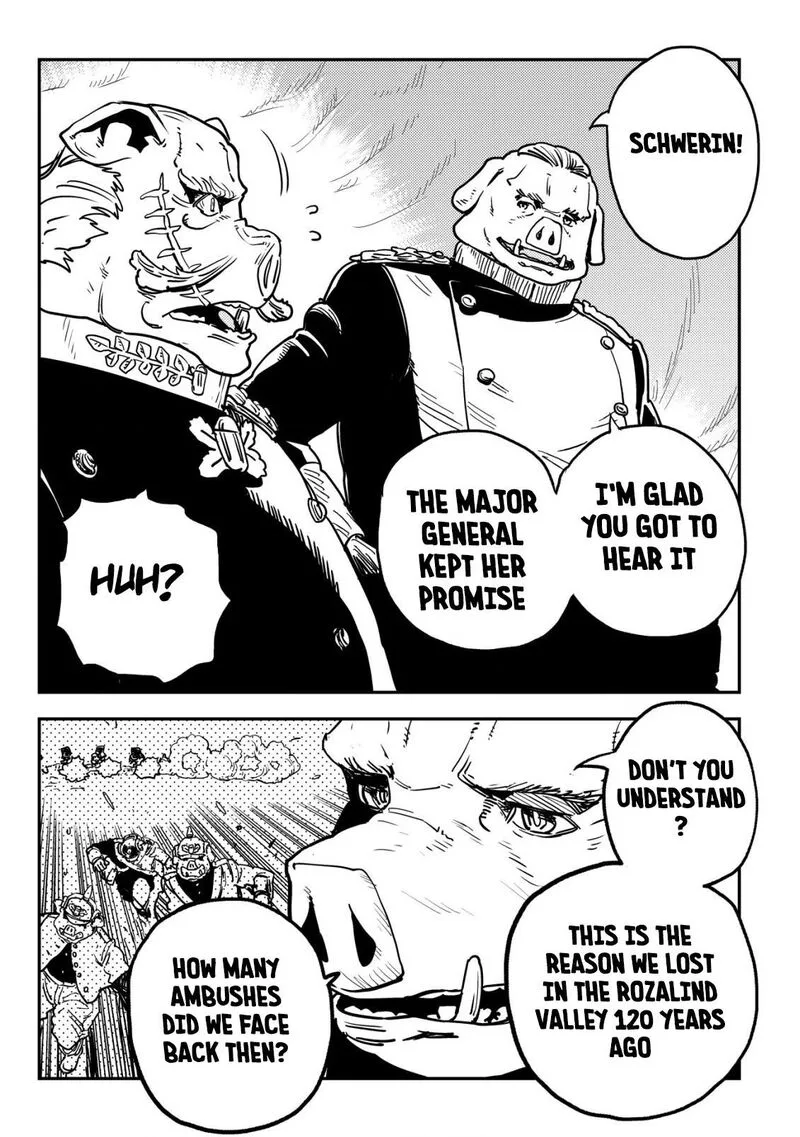Orcsen Oukokushi - Yaban na Ooku no Kuni wa, Ikanishite Heiwa na Elf no Kuni wo Yakiharau ni Itatta ka Chapter 6 page 28