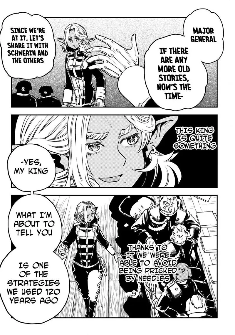 Orcsen Oukokushi - Yaban na Ooku no Kuni wa, Ikanishite Heiwa na Elf no Kuni wo Yakiharau ni Itatta ka Chapter 6 page 32
