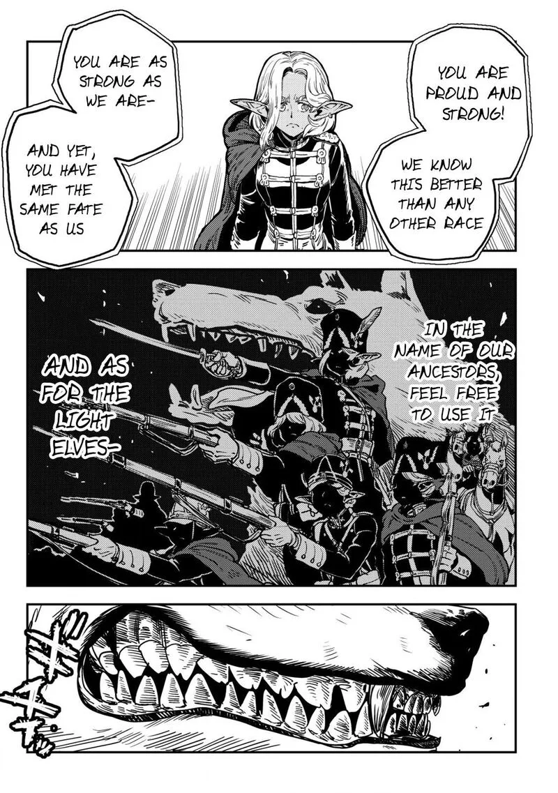 Orcsen Oukokushi - Yaban na Ooku no Kuni wa, Ikanishite Heiwa na Elf no Kuni wo Yakiharau ni Itatta ka Chapter 6 page 48