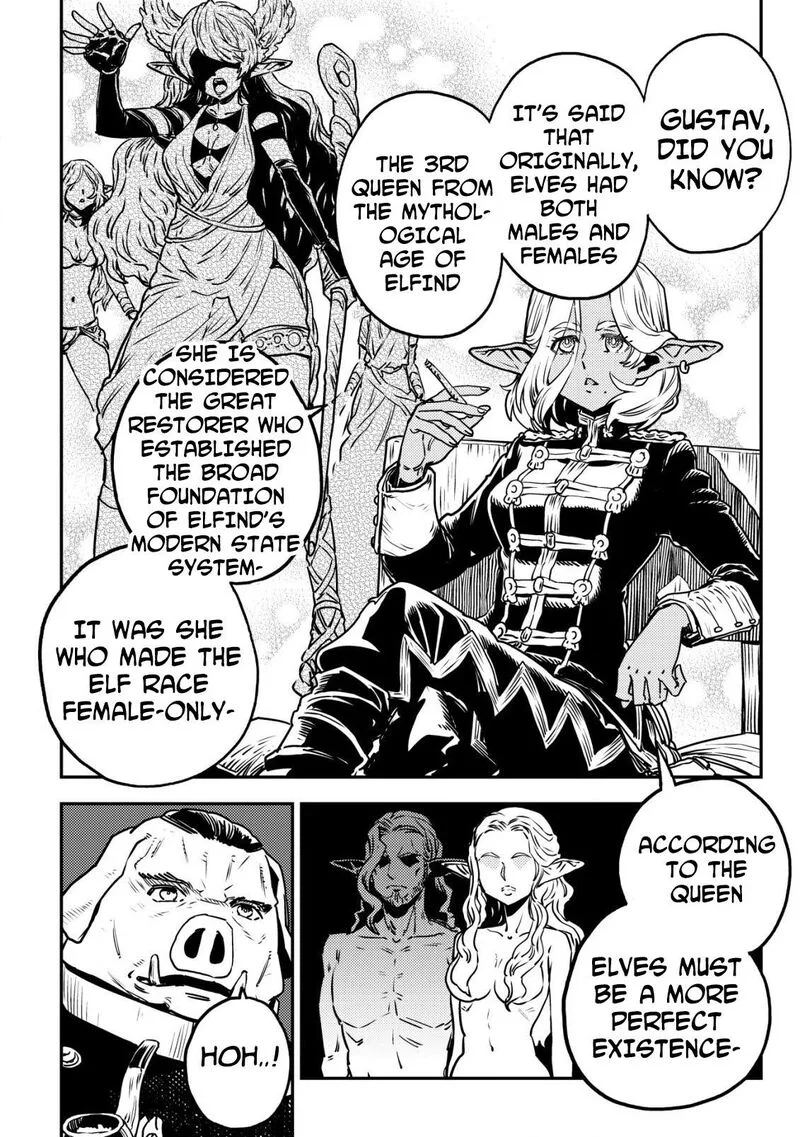 Orcsen Oukokushi - Yaban na Ooku no Kuni wa, Ikanishite Heiwa na Elf no Kuni wo Yakiharau ni Itatta ka Chapter 7 page 33