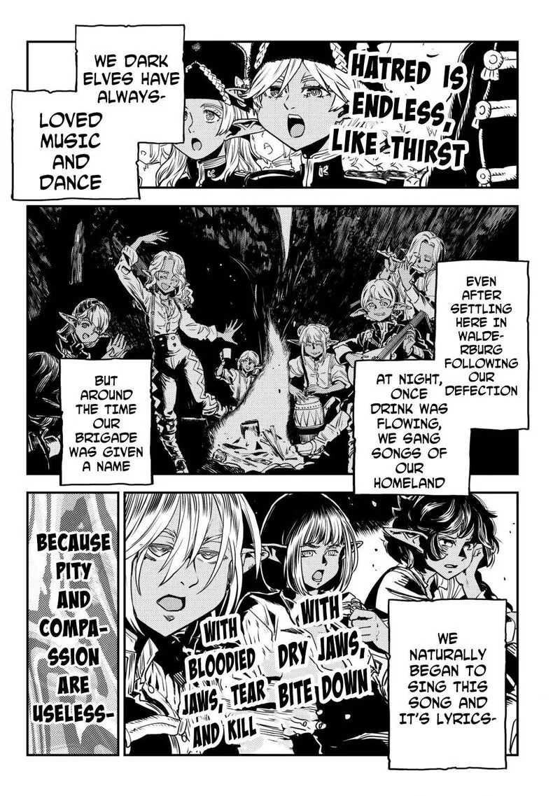 Orcsen Oukokushi - Yaban na Ooku no Kuni wa, Ikanishite Heiwa na Elf no Kuni wo Yakiharau ni Itatta ka Chapter 7 page 14