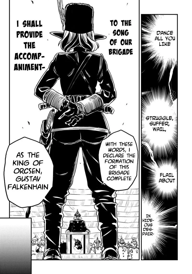 Orcsen Oukokushi - Yaban na Ooku no Kuni wa, Ikanishite Heiwa na Elf no Kuni wo Yakiharau ni Itatta ka Chapter 7 page 18