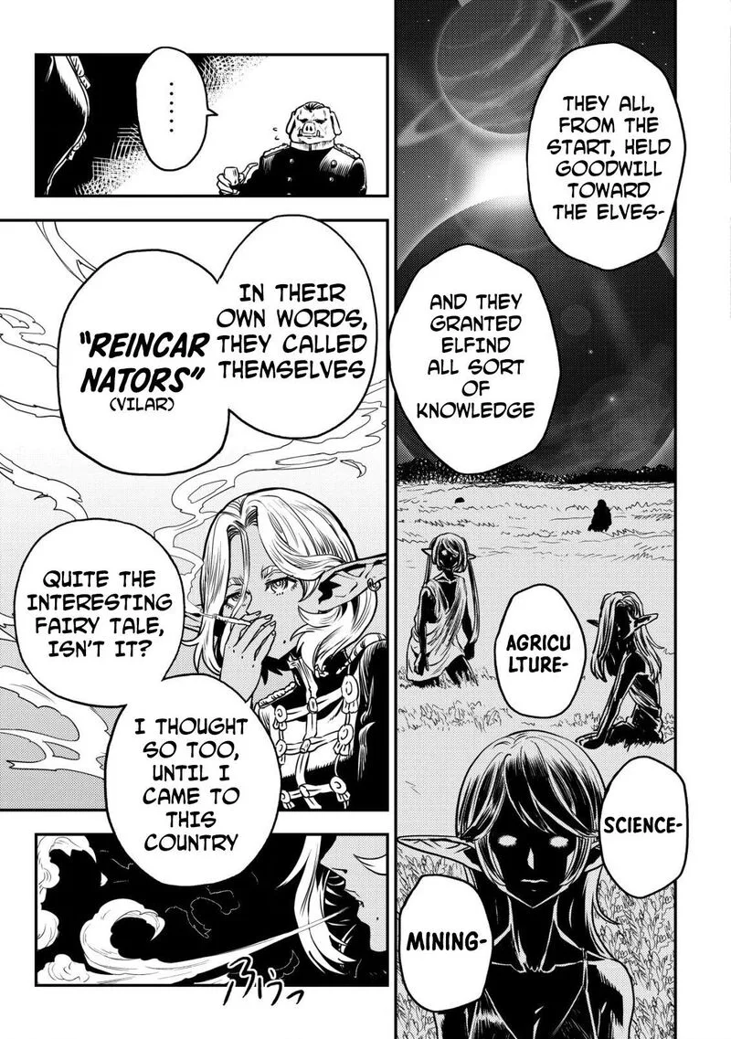 Orcsen Oukokushi - Yaban na Ooku no Kuni wa, Ikanishite Heiwa na Elf no Kuni wo Yakiharau ni Itatta ka Chapter 7 page 36