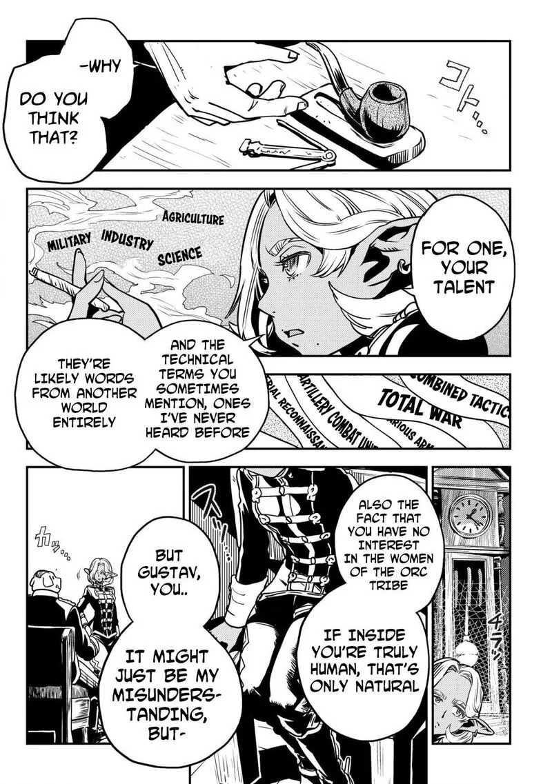 Orcsen Oukokushi - Yaban na Ooku no Kuni wa, Ikanishite Heiwa na Elf no Kuni wo Yakiharau ni Itatta ka Chapter 7 page 38