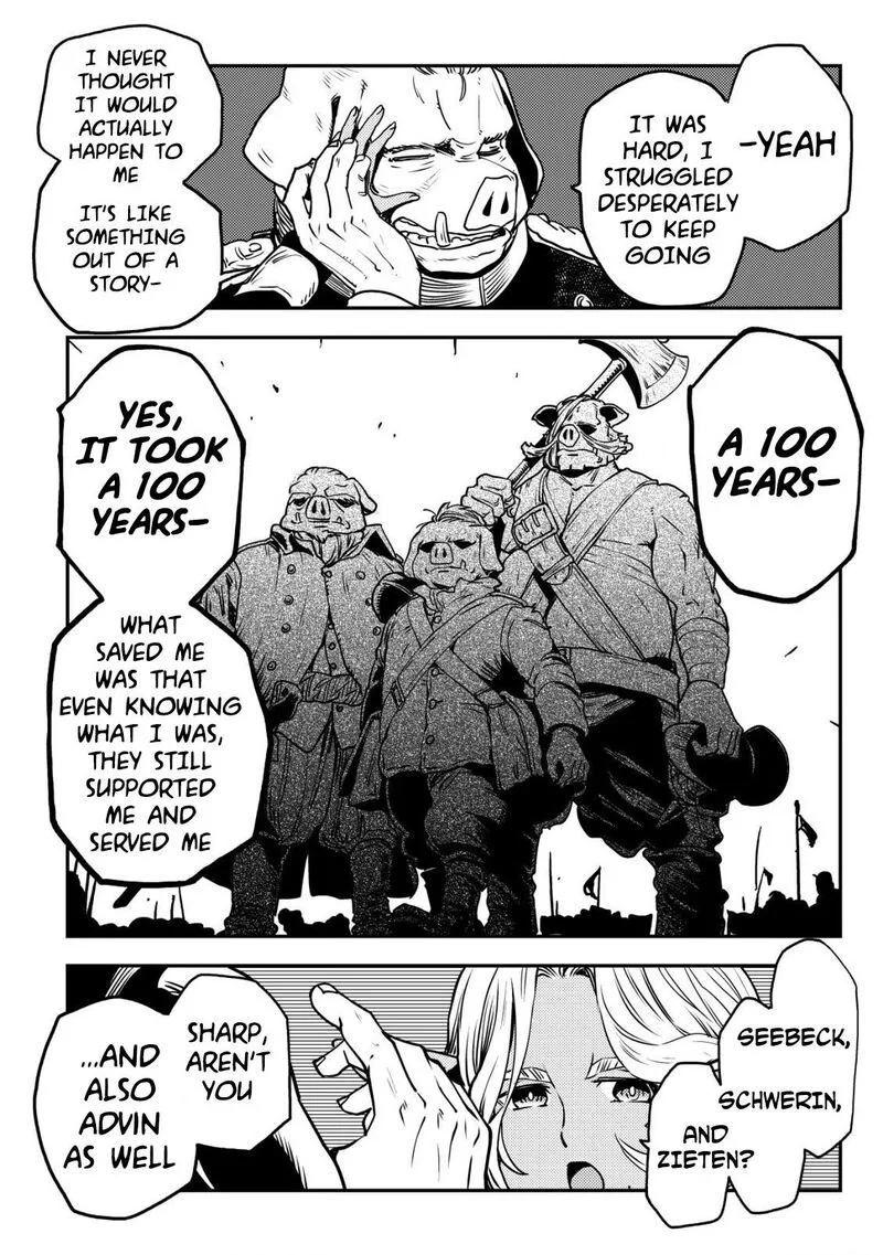 Orcsen Oukokushi - Yaban na Ooku no Kuni wa, Ikanishite Heiwa na Elf no Kuni wo Yakiharau ni Itatta ka Chapter 7 page 48
