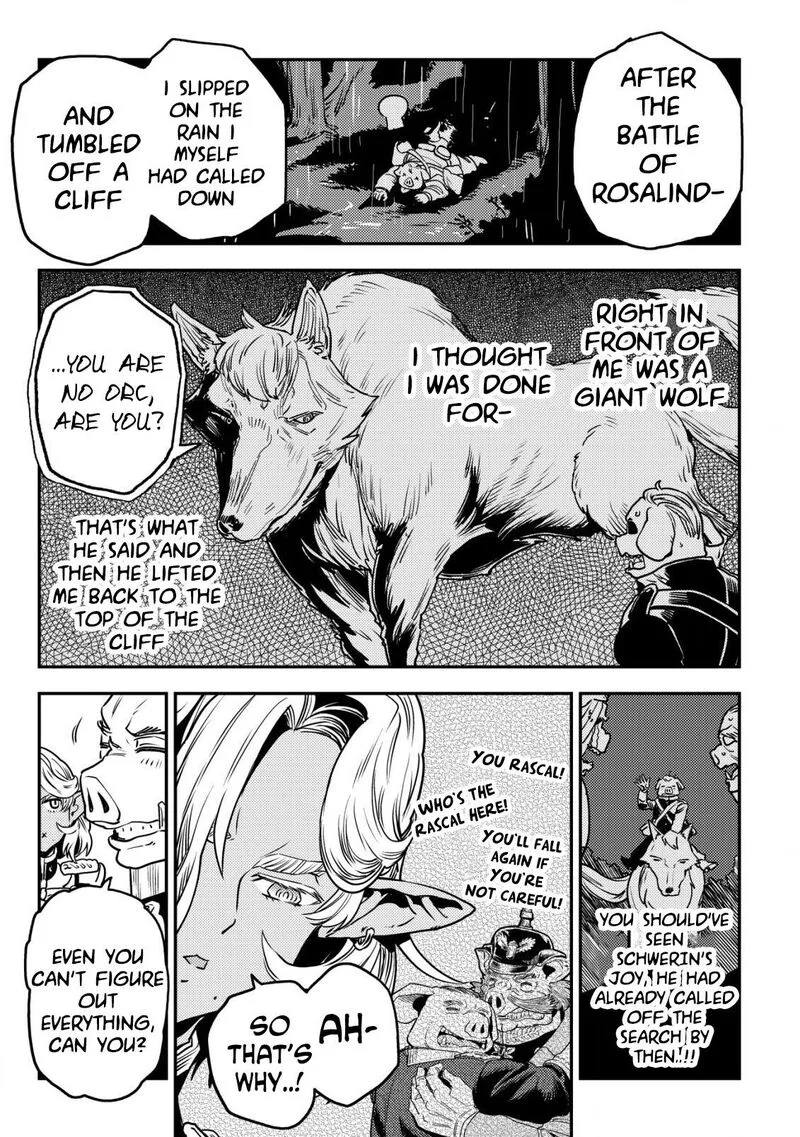 Orcsen Oukokushi - Yaban na Ooku no Kuni wa, Ikanishite Heiwa na Elf no Kuni wo Yakiharau ni Itatta ka Chapter 7 page 49