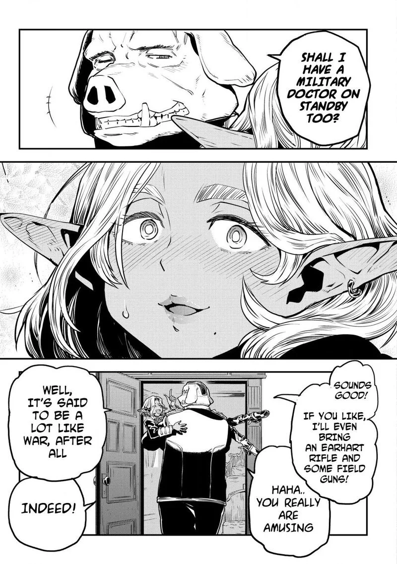 Orcsen Oukokushi - Yaban na Ooku no Kuni wa, Ikanishite Heiwa na Elf no Kuni wo Yakiharau ni Itatta ka Chapter 7 page 55