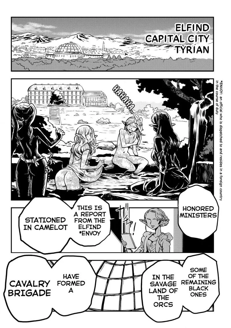 Orcsen Oukokushi - Yaban na Ooku no Kuni wa, Ikanishite Heiwa na Elf no Kuni wo Yakiharau ni Itatta ka Chapter 7 page 57