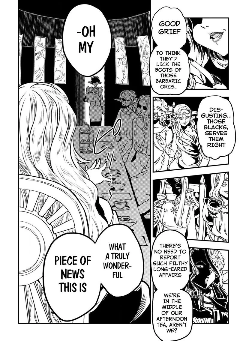 Orcsen Oukokushi - Yaban na Ooku no Kuni wa, Ikanishite Heiwa na Elf no Kuni wo Yakiharau ni Itatta ka Chapter 7 page 58