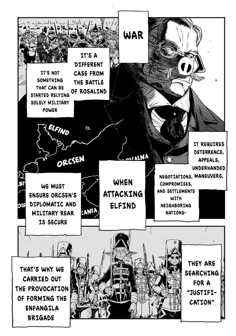 Orcsen Oukokushi - Yaban na Ooku no Kuni wa, Ikanishite Heiwa na Elf no Kuni wo Yakiharau ni Itatta ka Chapter 8 page 31